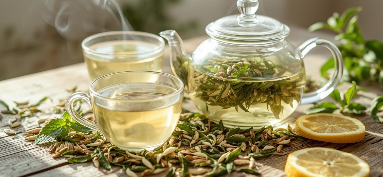 How to Mix Green and White Tea for Health Benefits